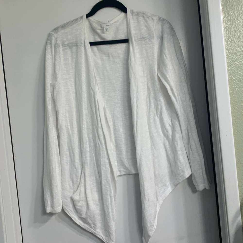 J.Jill PURE JILL Drape front Cardigan